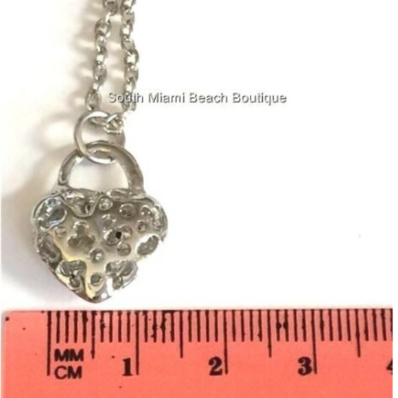 Mickey Mouse Ears Heart Necklace Crystal Disney 18-21" Valentines Day Gift - Picture 8 of 8